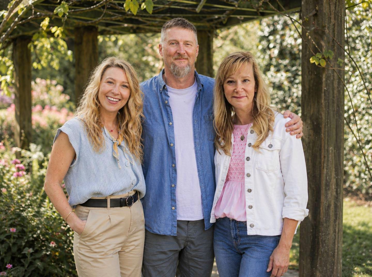 The Bollman family — Fred, Nikki, and Allie Bollman